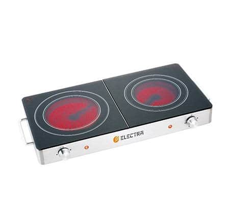 כירים שני משטחיי בישול אלקטרה