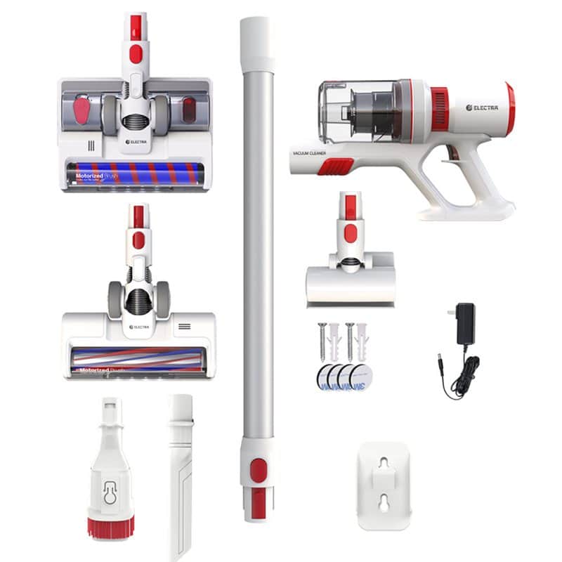 שואב אבק אלחוטי שוטף נטען לניקוי יבש