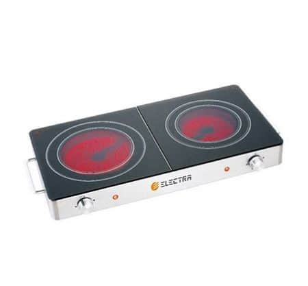 כירים שני משטחיי בישול אלקטרה